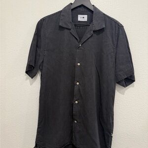 NNO7 Men's Charcoal Short Sleeve Shirt
